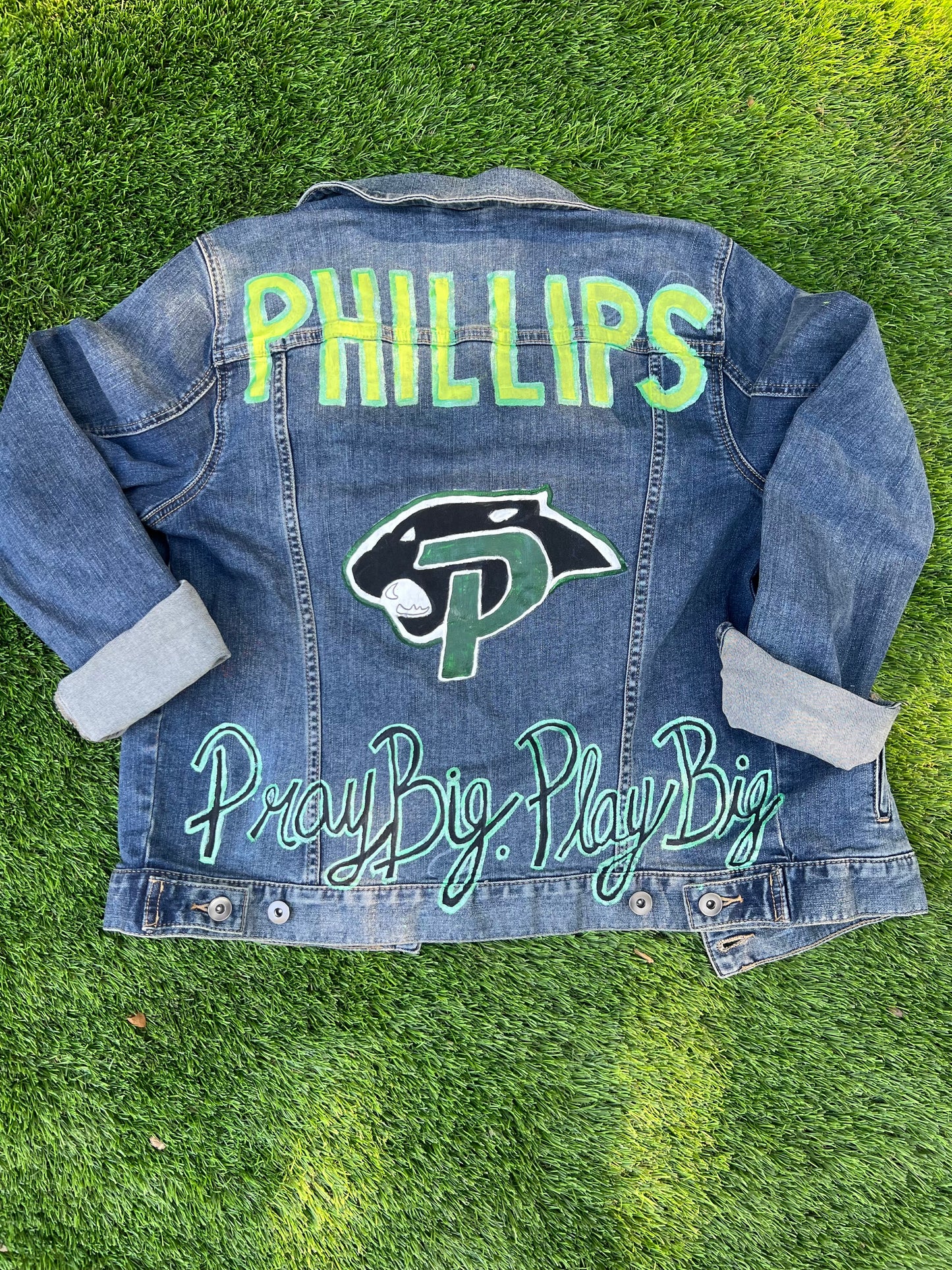 Personalized Hand Painted Jacket